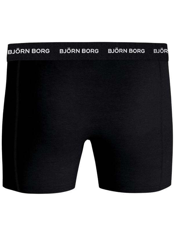 Bjorn Borg 3-Pack Classic Logo Boxer Briefs, Black