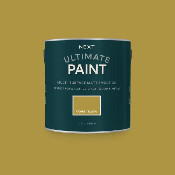 Next Ochre Yellow Mixed To Order Ultimate Paint 2.5L