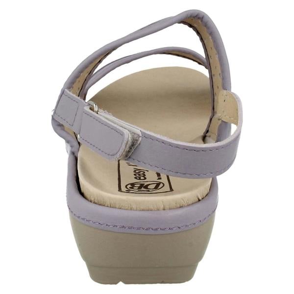 DB Shoes Ladies Easy B Comfortable Strappy Sandals Crete