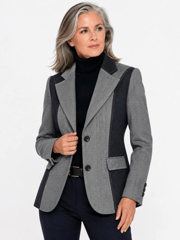 Claudio Lugli Heritage Herringbone Riding Womens Jacket