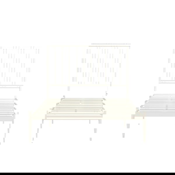 Dorel Home Giulia Modern Metal Bed White - Double