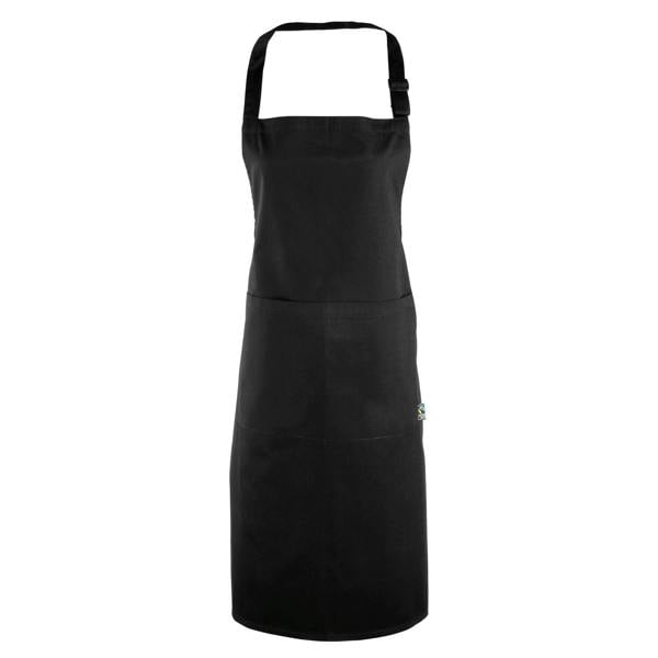 Premier Fairtrade Bibbed Apron - Black