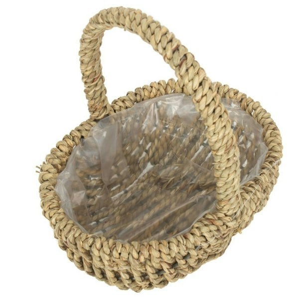 Seagrass Flower Basket
