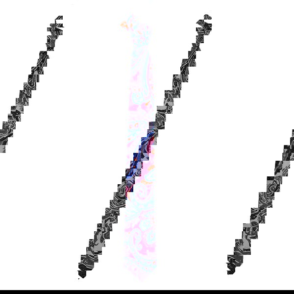 Large Paisley Print - Royal Fuscia