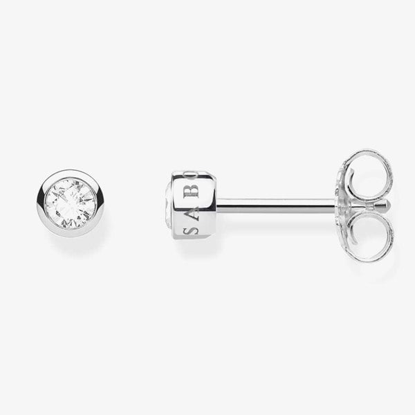 THOMAS SABO Silver Cubic Zirconia Std Earrings H1963-051-14