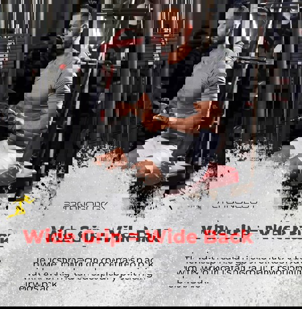 Strongology POWERPULL Lat Bar Pull Down Bar Attachments, Workout Accessory