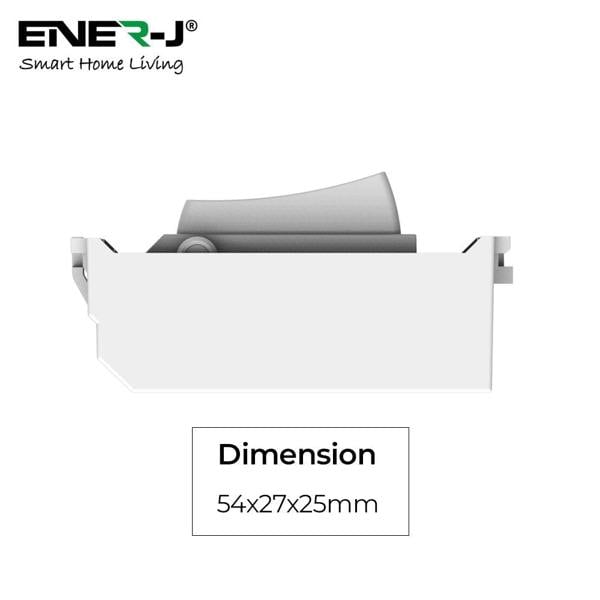 ENER-J Non-Dimmable 5A RF Mini Receiver With BG Grid Switch (Combo Pack)