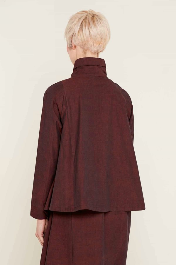 Bo Carter Alexandra Shirt - Burgundy