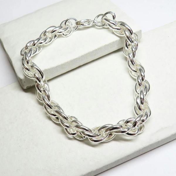 Aye Do Gifts Twisted Silver Bracelet