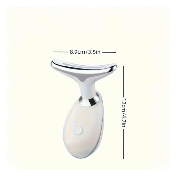 Dragodirect 7 Color LED Face & Neck Massage Device Vibration Beauty Tool