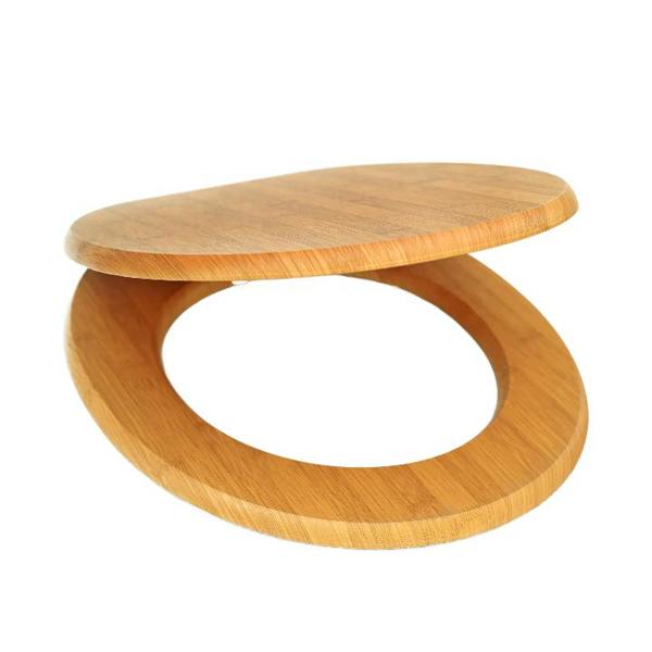 RTS Bamboo MDF Soft Close Toilet Seat