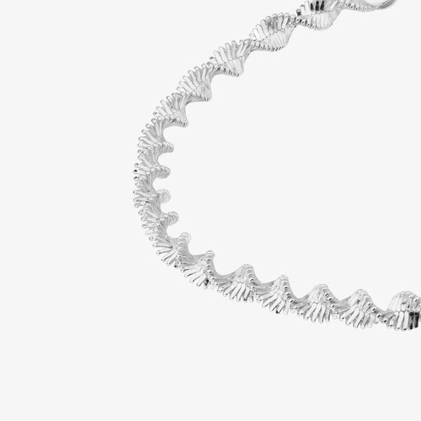 T. H. Baker Sterling Silver 3.6mm Twisted Chain Bracelet B3022