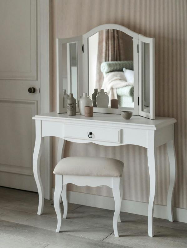 Statement Furniture Romance Upholstered Dressing Table Stool