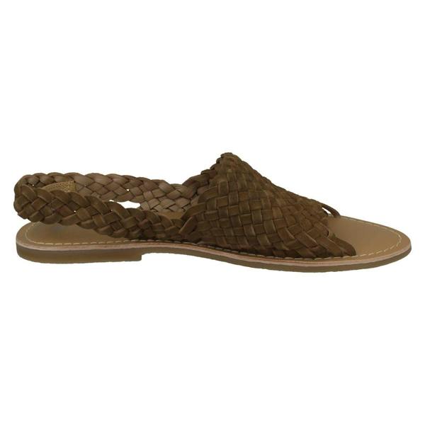 Leather Collection Ladies Leather Collection Slingback Sandals F00214