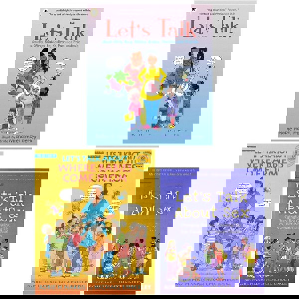 Lets Talk Series By Robie H. Harris And Michael Emberley 3 Book Set