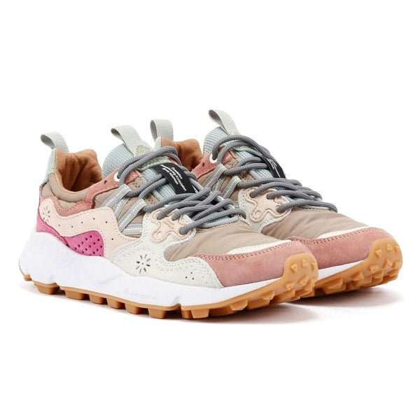 Flower Mountain Yamano 3 Women's Trainers - Grey/Pink