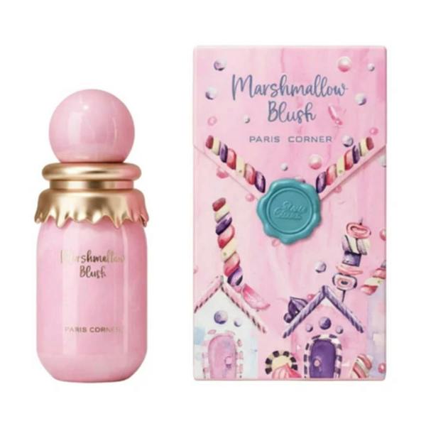 Paris Corner Marshmallow Blush Eau de Parfum 100ml bottle with box standing view