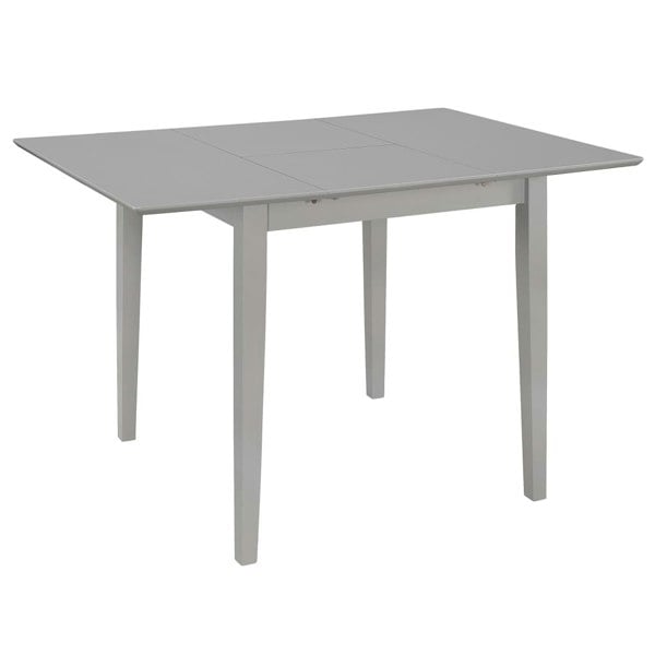 Berkfield Extendable Dining Table Grey (80-120)x80x74 cm MDF