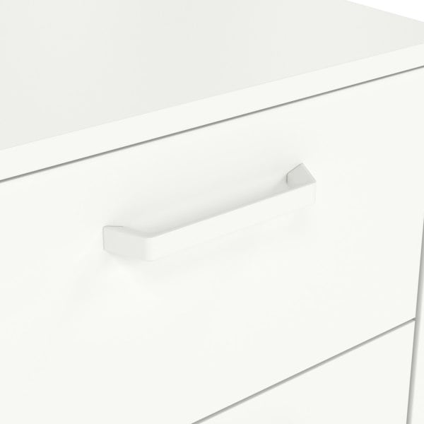 Furniture To Go Sofia Nightstand 2 Drawers White