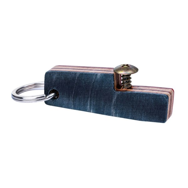 Paguro Zig Recycled Skateboard Bottle Opener Keyring