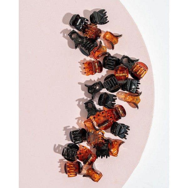 Brushworks Mini Claw Clips - 20 Pack