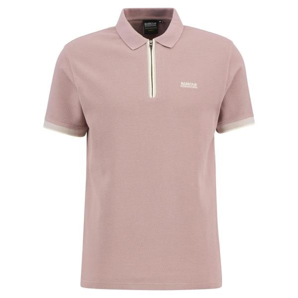 Barbour International Swinford Polo Shirt Woodrose