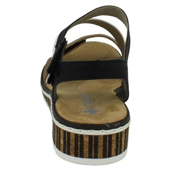 Rieker Ladies Rieker Strappy Summer Sandals V3670