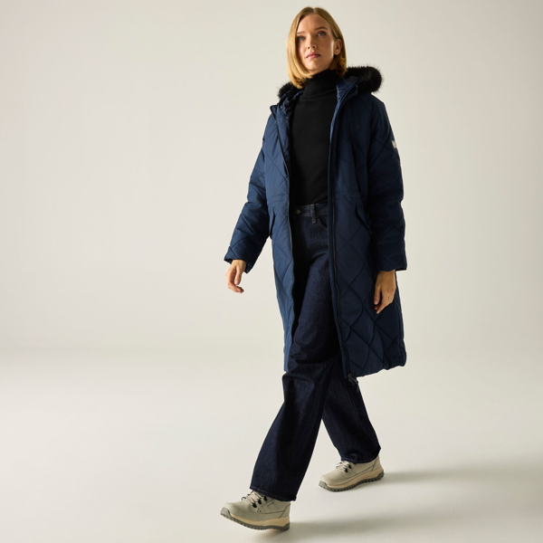 Regatta Womens Freyla Padded Jacket - Navy
