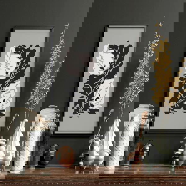 Pictures For Living Room | Set of 3 Botanical Wall art Prints