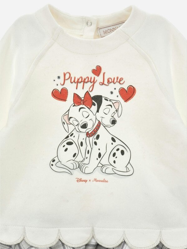 Monnalisa Baby Girls Disney 101 Dalmations Sweater Dress in Ivory