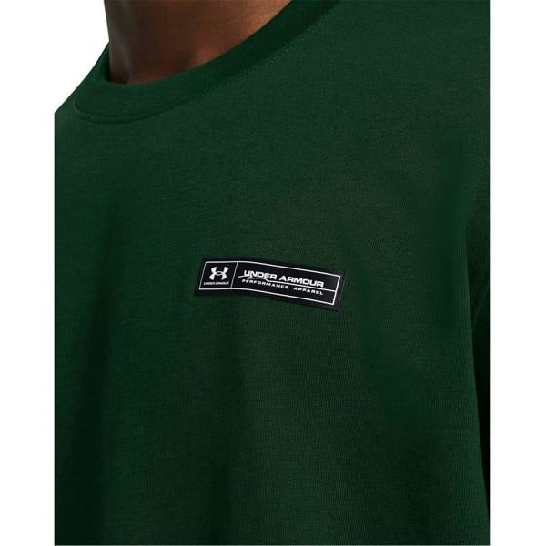 Under Armour Mens Performance Heavyweight Gym T-Shirt - Green - 
