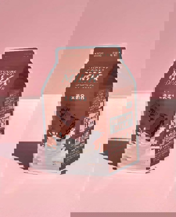 A'PIEU Smoothing Chocolate Milk One-Pack Face Mask 21g 