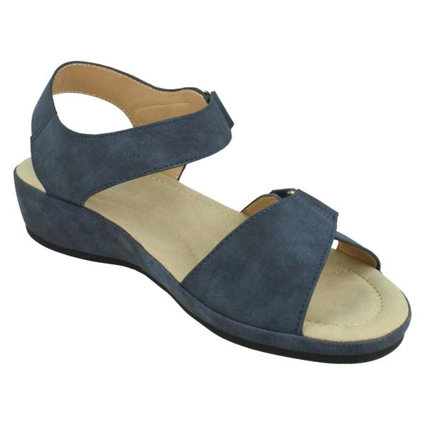 Spot On Ladies Spot On Low Wedge Sandals F00288