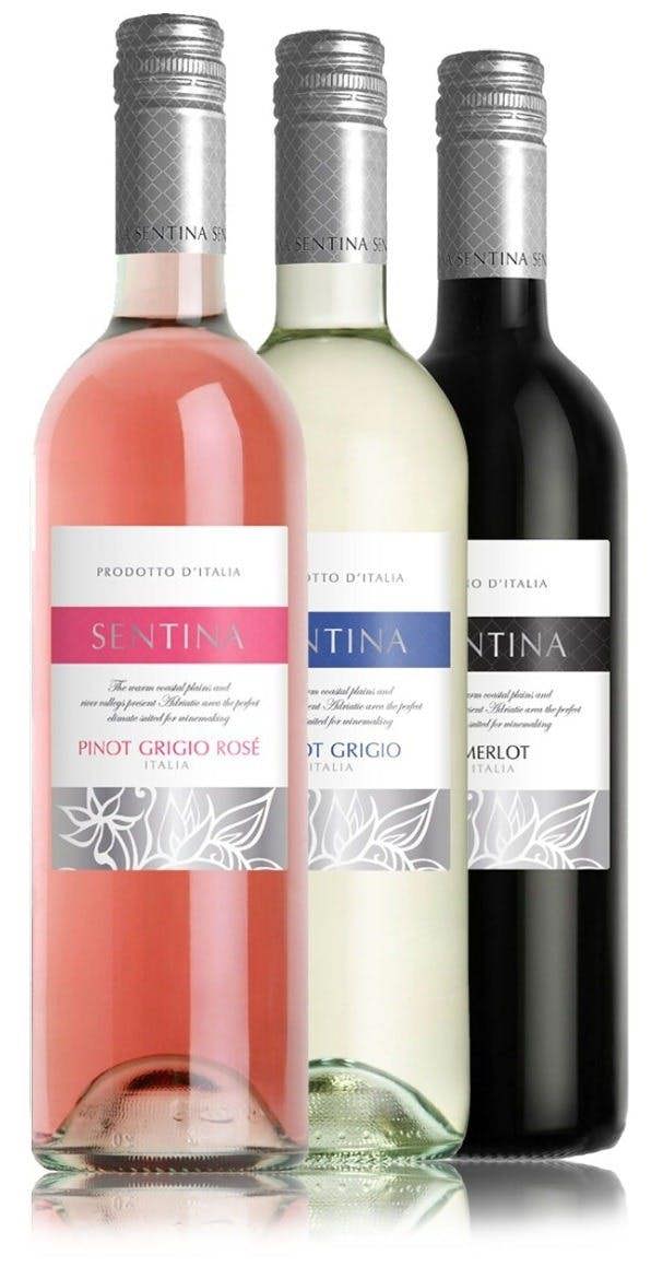 Sentina Mixed Red White and Rose Italian Case 
