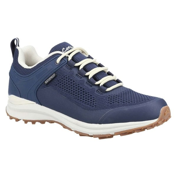 Cotswold Compton Recycled Plastic+Synthetic Pu Women's Navy Trainers