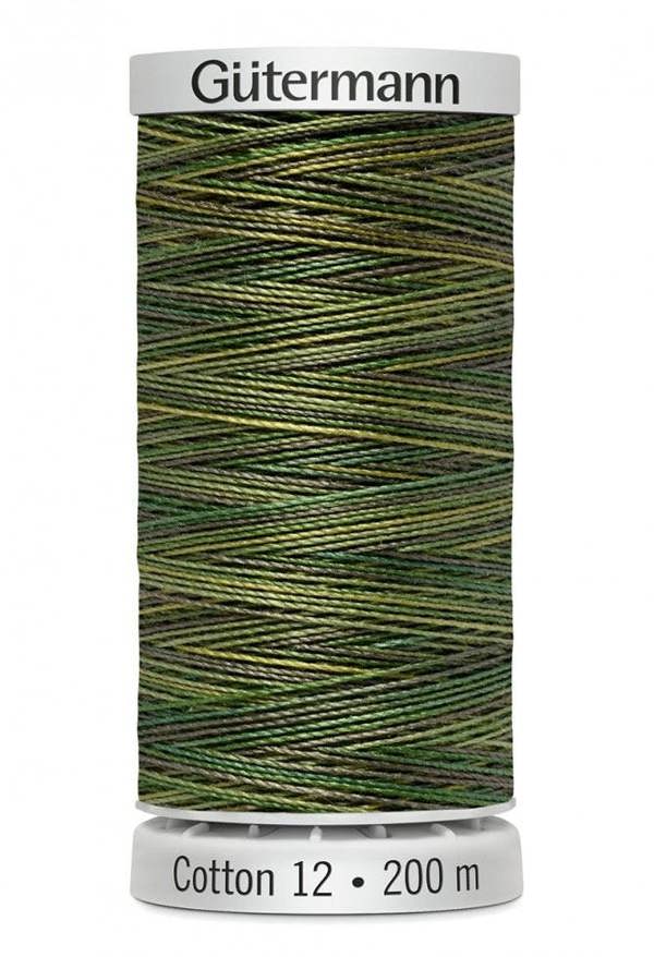 Gutermann No 12 Sulky Cotton Embroidery Thread 200m Cotton Thread Suitable For Embroidery