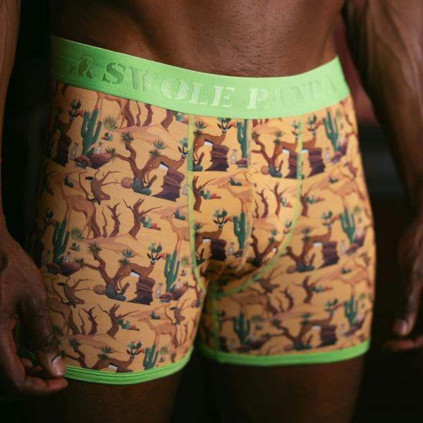 SWOLE PANDA Bamboo Boxers - Savannah