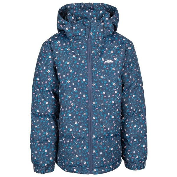 Trespass Girls Combine Padded Jacket - Navy