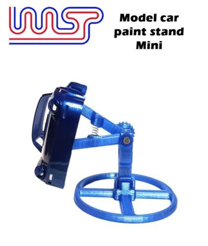 MCSlots Model Car Paint Stand Slot Car 1:48 and 1:32 Scale New WASP