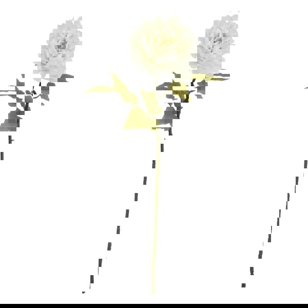 Hill Interiors The Natural Garden Collection Peony Artificial Flower - White - 