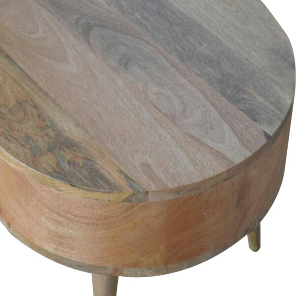 Artisan Furniture Solid Wood London Coffee Table, 2 Drawers, Beige