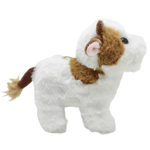 Pugs at Play Luna Interactive Walking Cow Plush Toy
