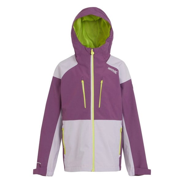 Regatta Childrens/Kids Highton V Full Zip Hoodie - Sunset Purple/Lilac Frost