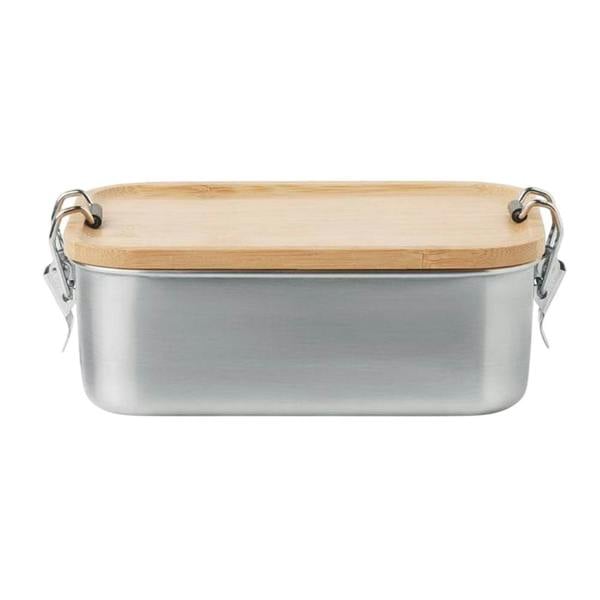 MidOcean Sonabox Stainless Steel 750ml Lunch Box - Wood - 
