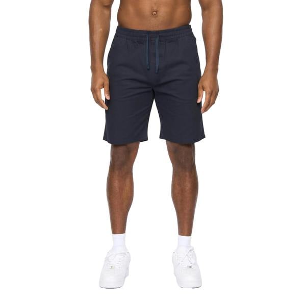 Crosshatch Mens Blansmoore Elasticated Waist Shorts - Navy - 