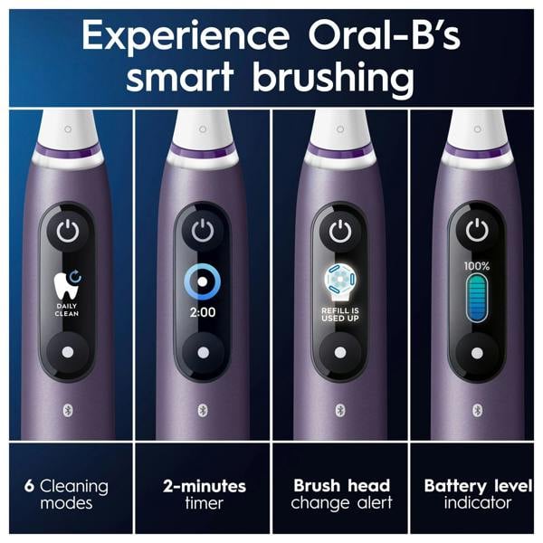 Oral-B iO 8 Violet Electric Toothbrush Limited Edition - Additional 3