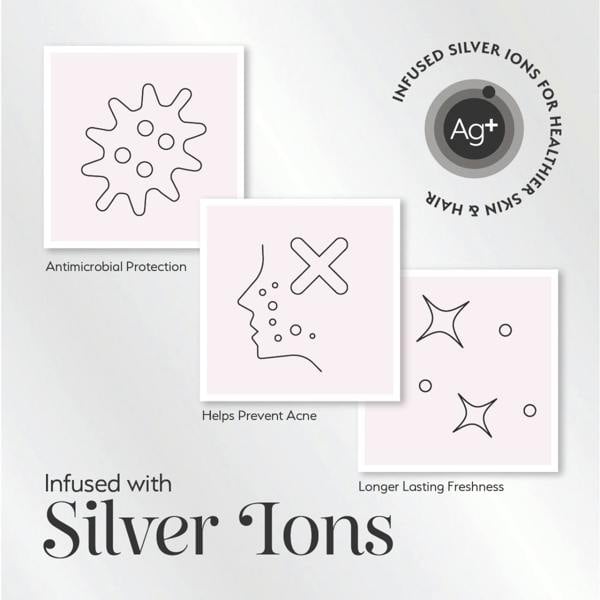 Silver Cloud Beauty Silver Cloud Contour Sleep Mask Infused with Silver Ions Pink