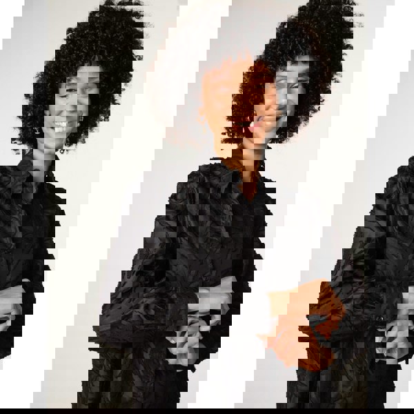 Blue Vanilla Burnact Oversized Shirt