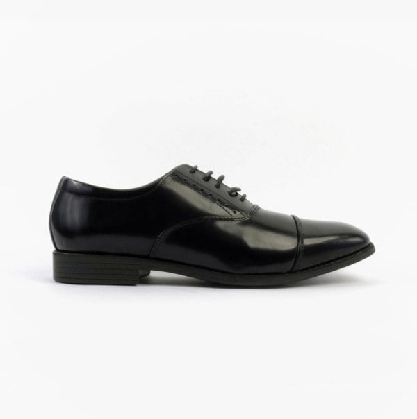 TredFlex TredFlex GENTON Mens Lace Up Oxford Shoes Black