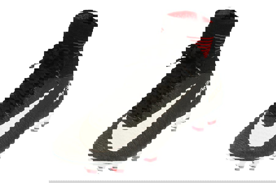 Nike Junior Mercurial Superfly V Df FG Football Boots 921526  002 - Black White Dark Grey 002 - Photo 0